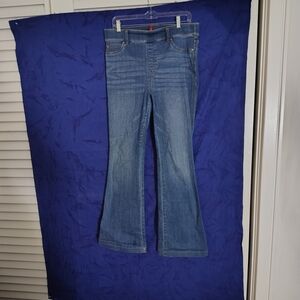 SPANX Light Blue Flare Jeans